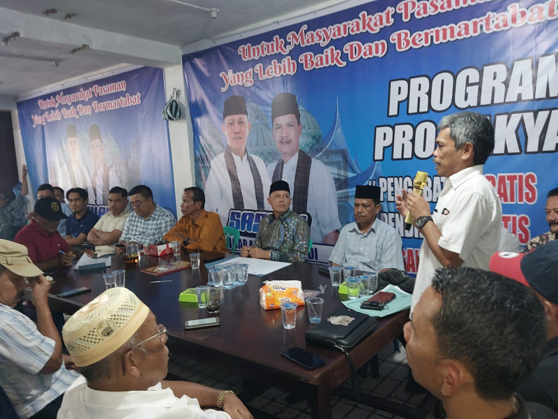 Pimpin Rapat Koordinasi,Sabar AS Sarankan Tim Relawan Tidak Black Campaign