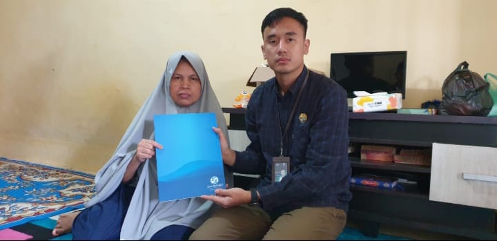Jasa Raharja Serahkan Santunan Korban Tabrak Lari di Jalan Kaharuddin Nasution Pekanbaru