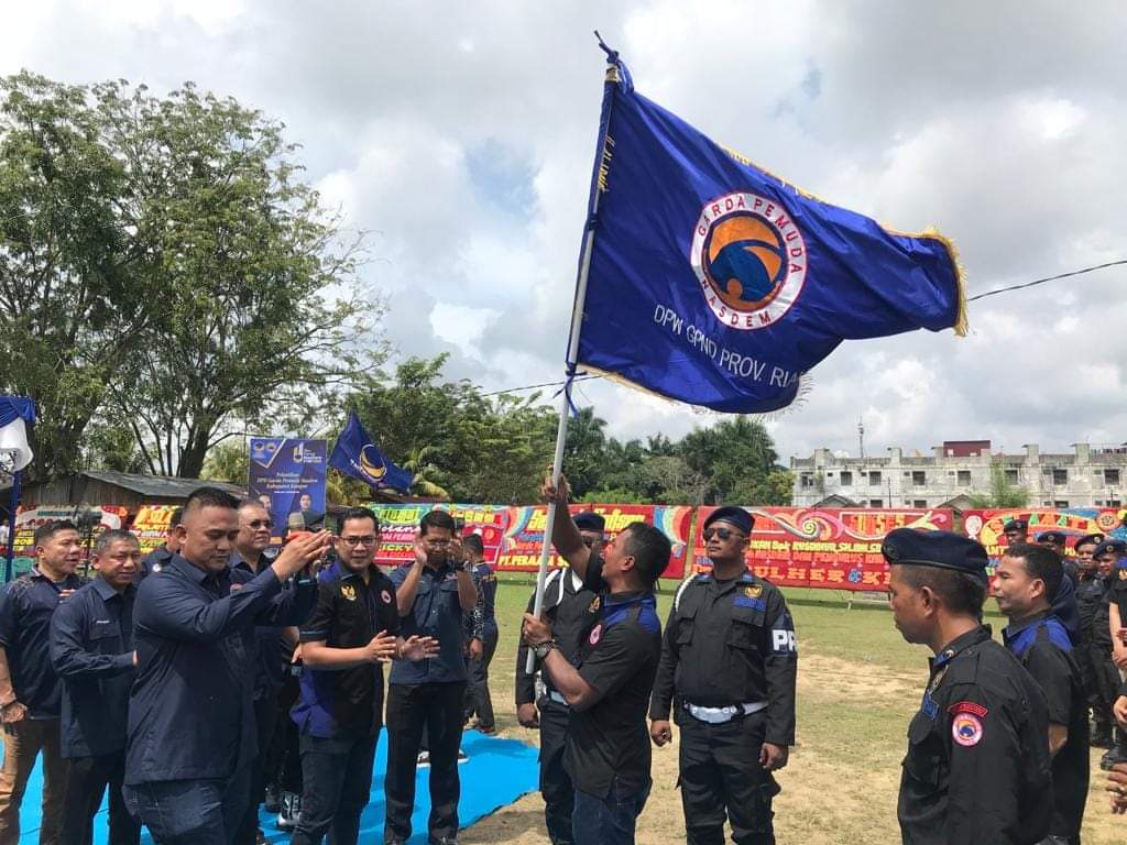 Ketua DPW Garda Nasdem Riau Secara Resmi Lantik Rusdinur SH.MH Sebagai Ketua DPD Garda Nasdem Kampar