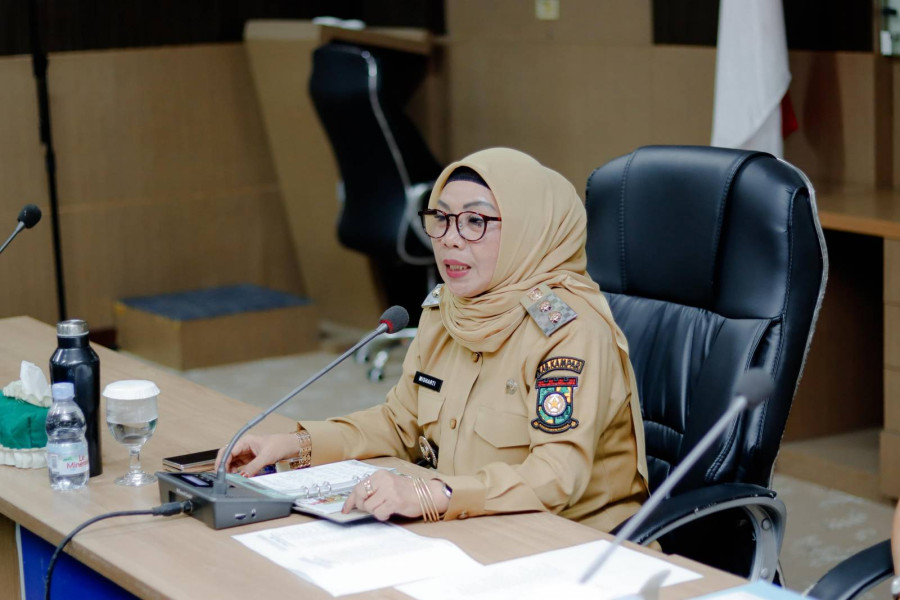 Wakil Bupati Kampar Pimpin Rapat Perdana, Perkuat Sinergi Pemerintah Daerah