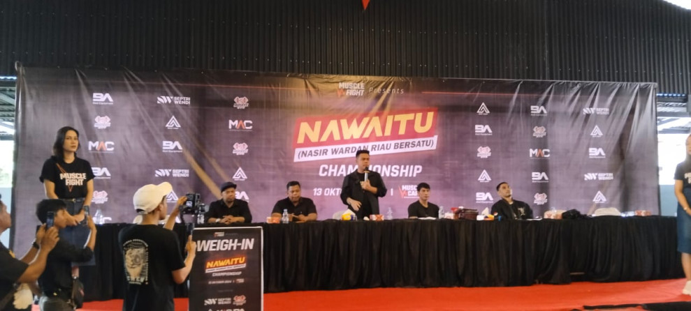 Sebanyak 120 Peserta Mengikuti Muscle Fight NAWAITU Championship 2024