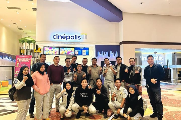 SPJR Jasa Raharja Riau dan Sprit Of Millenial Engage di Cinepolis Nikmati Film Bersama