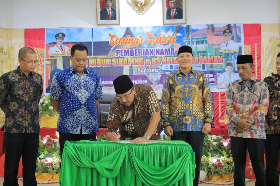 Dua Rumah Sakit di Pasaman Sekarang Sudah Punya Nama