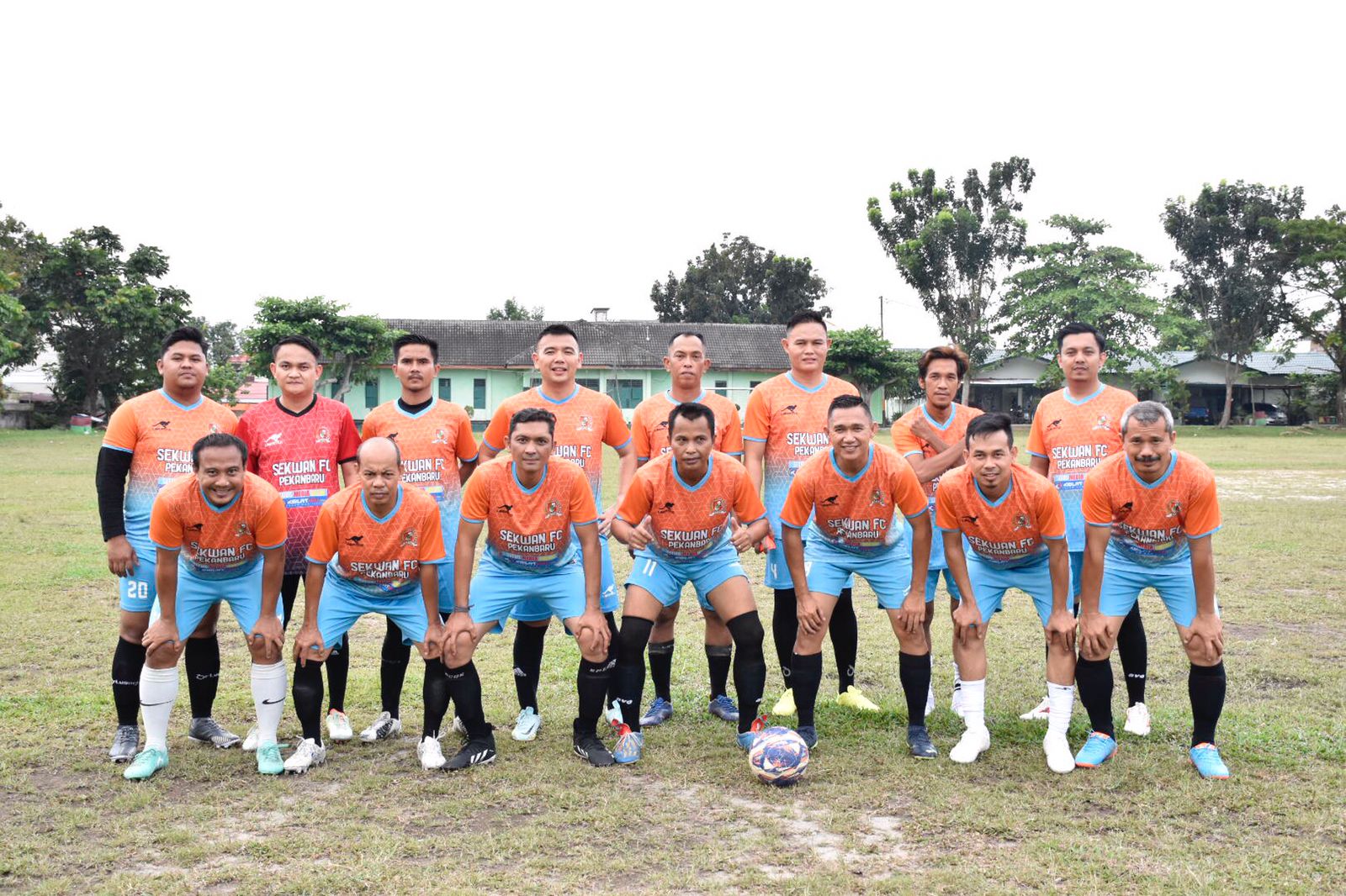 Tim Sekwan FC U_40 Pekanbaru Targetkan Menang Lawan Tandun Olsdtar FC Pada Turnamen Panca Prima Cup Pulau Payung