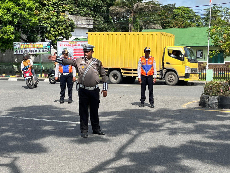 Satlantas Polres Kampar Beserta Instansi Terkait,Gelar Razia Gabungan Lintas Sektoral