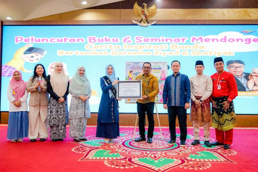 Wali Kota Pekanbaru Apresiasi Semangat Bunda PAUD di Peluncuran Buku dan Seminar Mendongeng