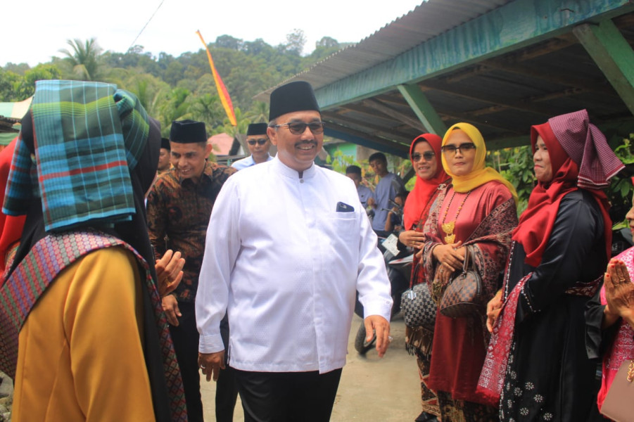 Bupati Pasaman H Benny Utama Kari Ibrahim : Budaya Alek Haul Nagari Simpang Tetap Dilestarikan