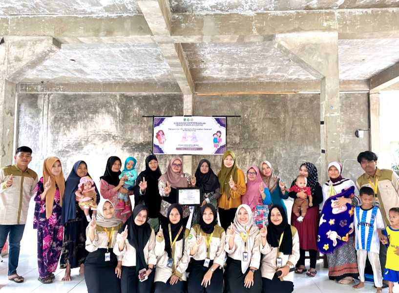 Mahasiswa Kukerta UNRI Lakukan Sosialisasi Terhadap Pencegahan Stunting di Desa Rambah Tengah Utara Kabupaten Rohul