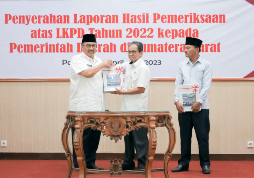 Bupati Pasaman H Benny Utama Raih WTP 10 Kali Berturut Semenjak Dari Tahun 2013