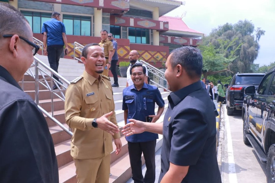 Walikota Pekanbaru H Agung Nugroho,Siap Mendukung Semua Kegiatan Gubernur Riau Di Kota Pekanbaru