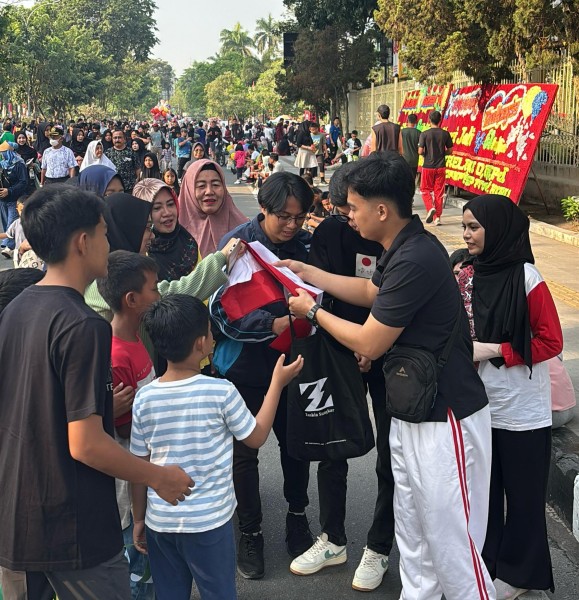 Pekanbaru Merah Putih! Sobat Budaya Semangati Warga Jelang Kemerdekaan