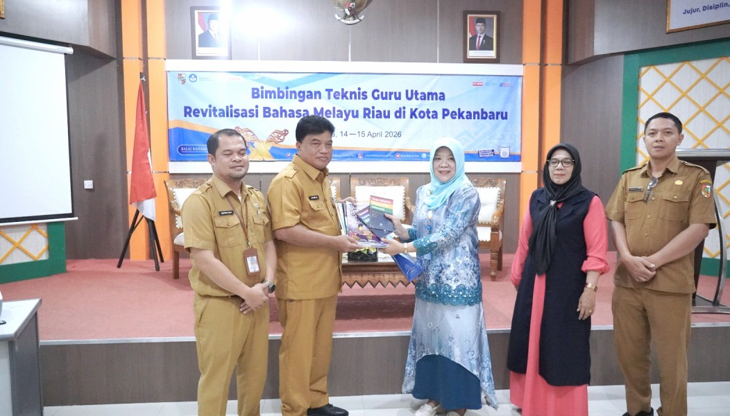Balai Bahasa Riau Gelar Bimtek Guru Utama, Dorong Revitalisasi Bahasa Melayu di Sekolah