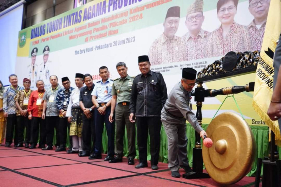 Forum Kerukunan Umat Beragama (FKUB) Riau Gelar Dialog Antar Lintas Agama