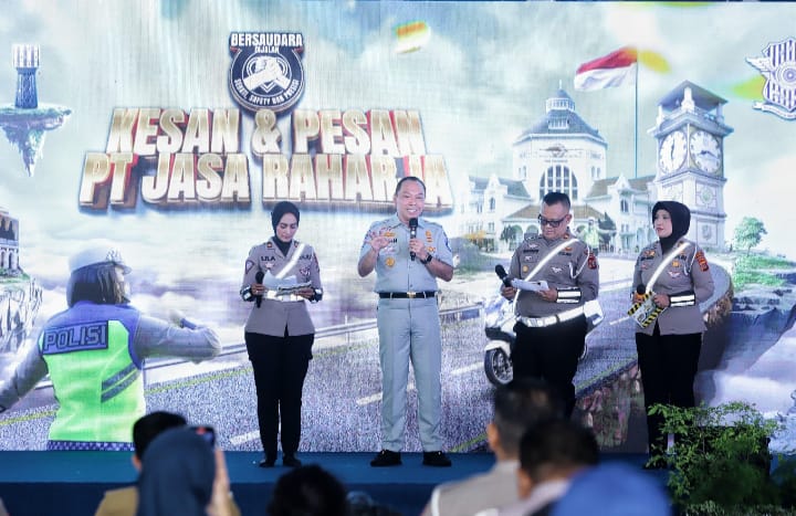 Jasa Raharja dan Korlantas Polri Gaungkan Keselamatan Berkendara di Gebyar Keselamatan 2024