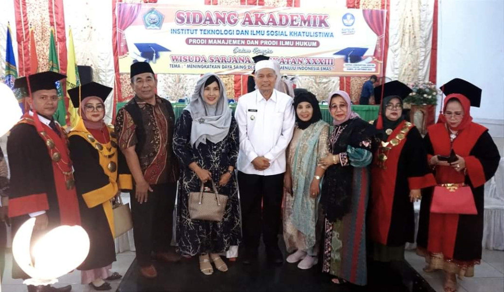 Bupati Hamsuardi Harap ITS Khatulistiwa Sejajar Dengan Perguruan Tinggi Lainnya