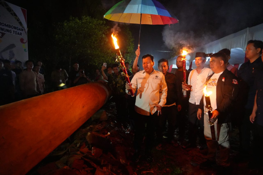 Kepala Desa Seberang Sungai Yuzaldi Ajak Masyarakat Dukung Program Pemerintah Kuansing